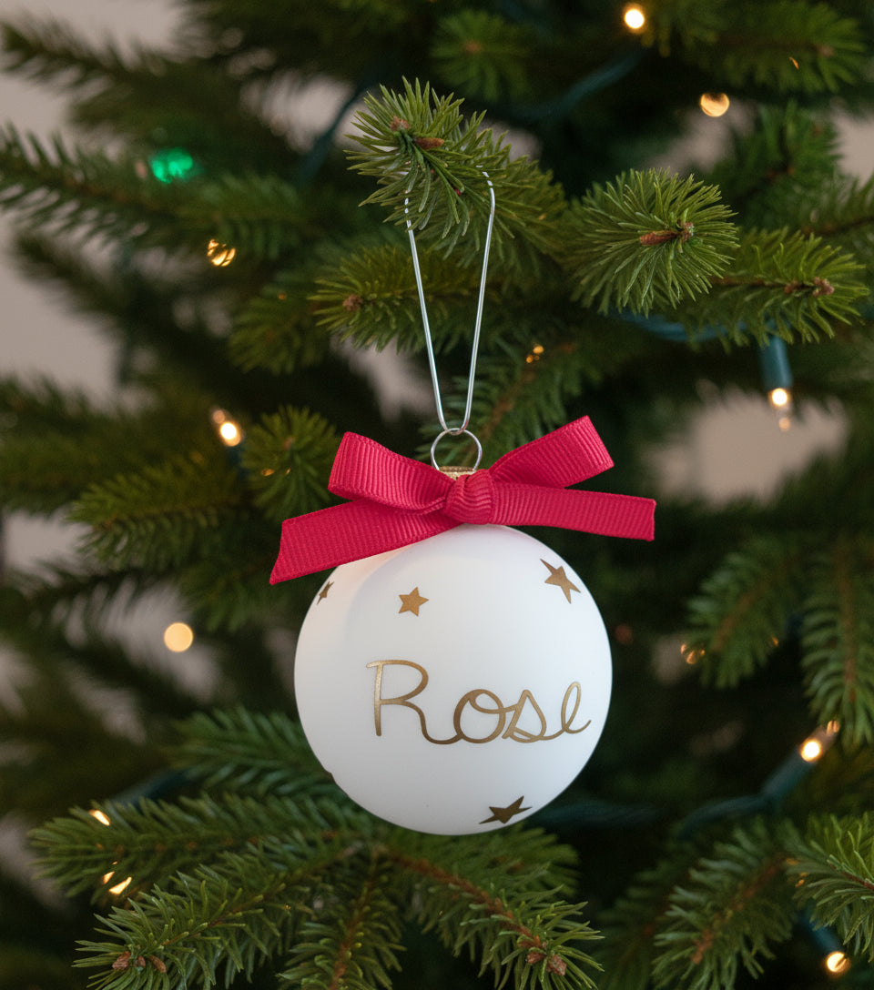 Glass Christmas Baubles