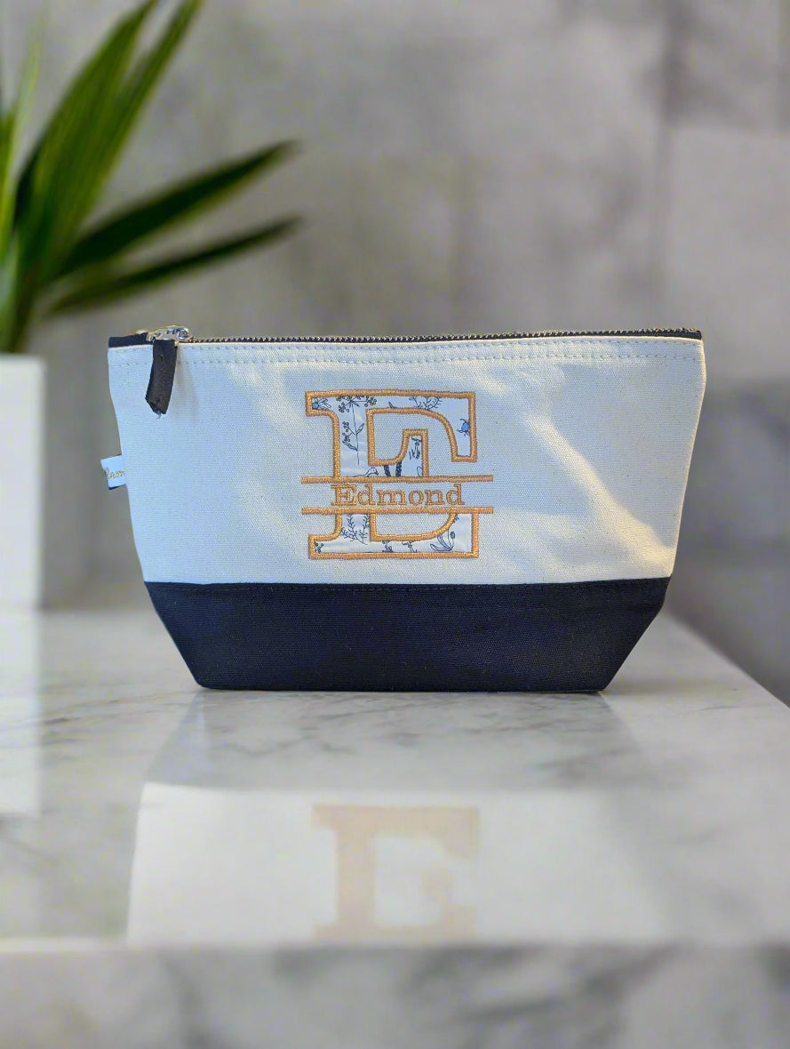 Poppy (bi-colour) Toiletry Bag - Medium