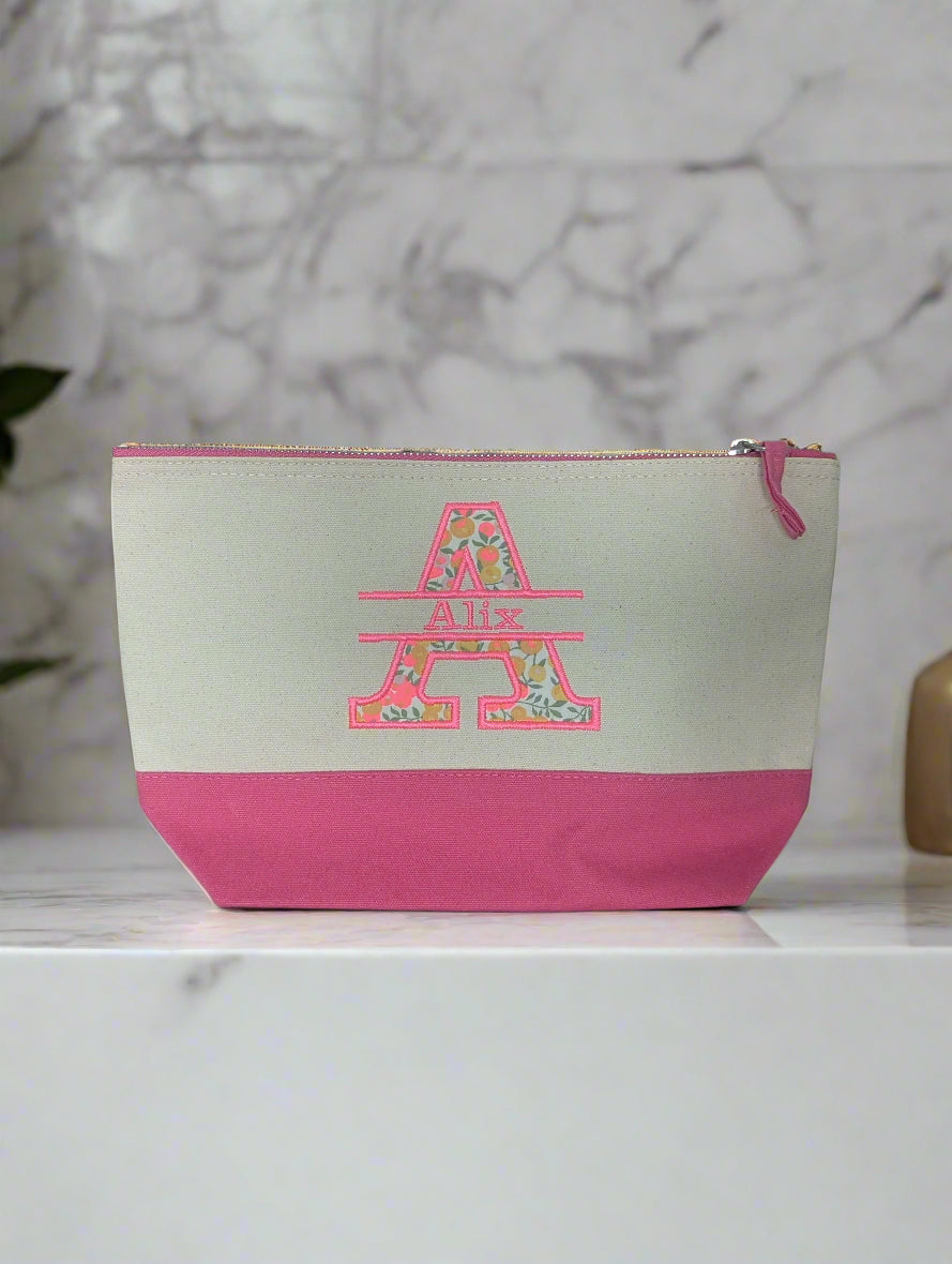 Poppy (bi-colour) Toiletry Bag - Medium