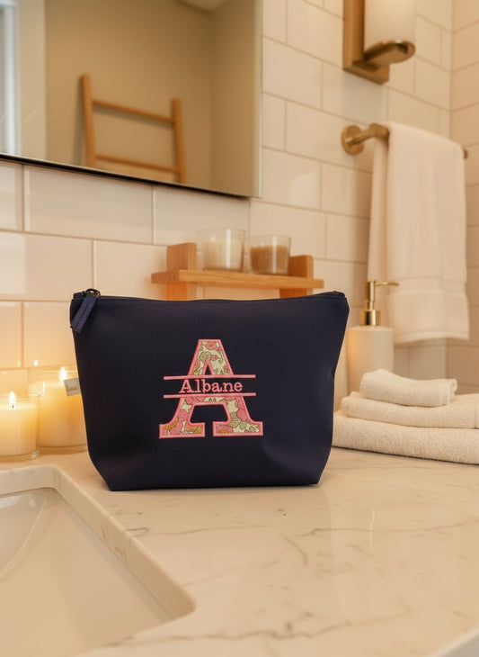 Poppy (plain) Toiletry Bag - Medium