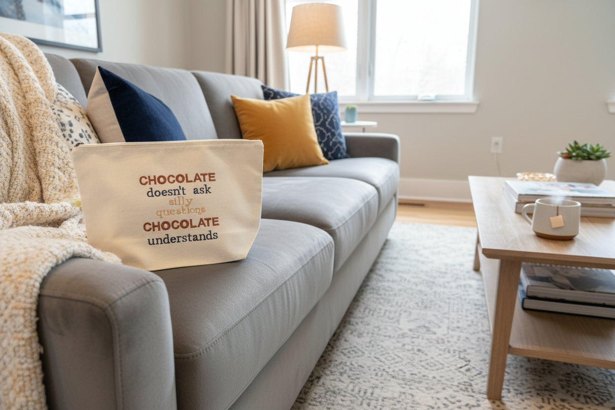 Chocolate Toiletry Bag - Large