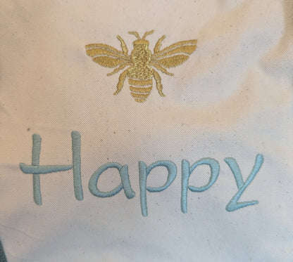 "Bee Happy" Boat Bag