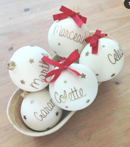 Glass Christmas Baubles