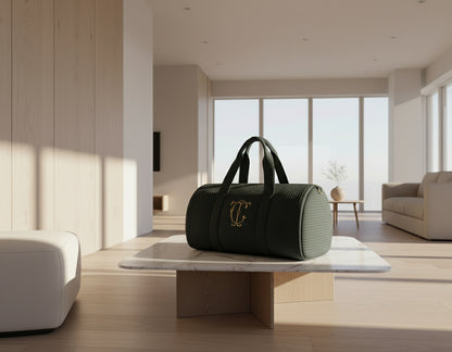 Quilted Barrel Bag - Medium