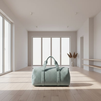 Quilted Barrel Bag - Medium