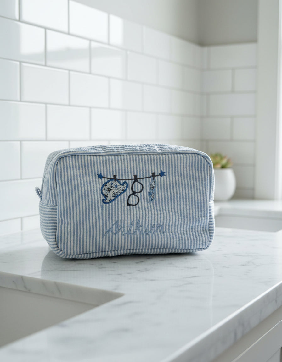 Stripes Toiletry Bag