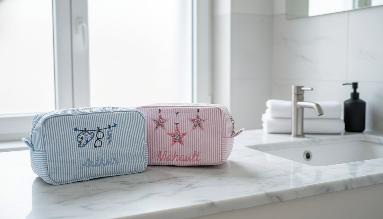 Stripes Toiletry Bag