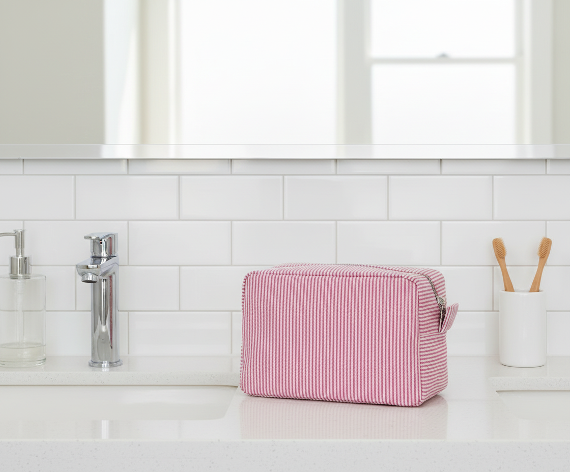 Stripes Toiletry Bag